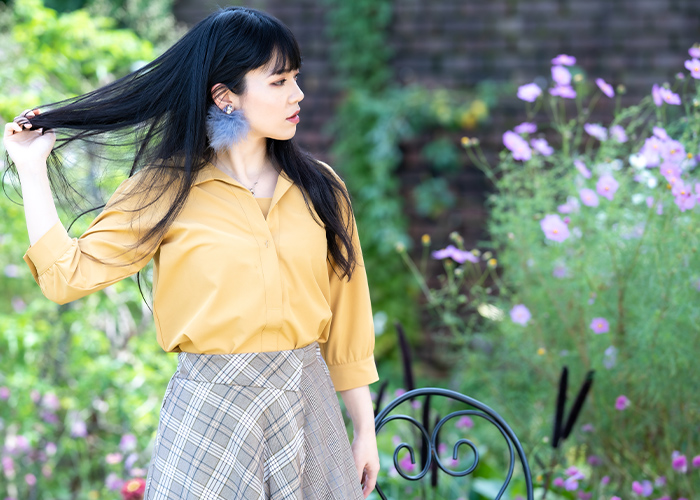 アーガイルネイルで手元から季節のおしゃれを楽しもう