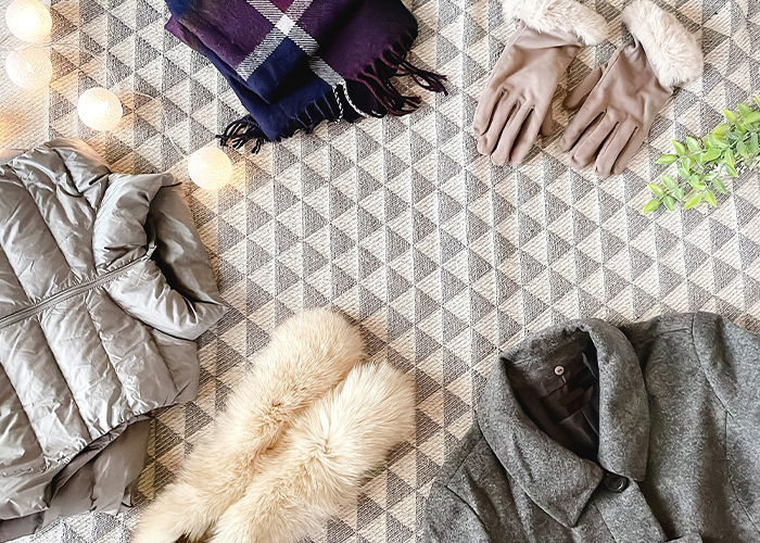 質感で魅せる大人の冬コーデ♡ ファー・ツイード・レザーとの相性