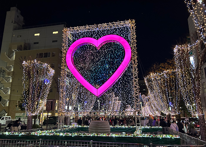 マグネットジェルで表現するハートの立体感