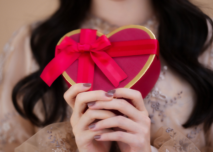 バレンタインネイルがくれる♪日常に残る小さな高揚感