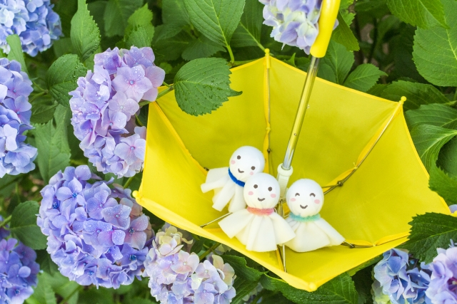 雨の日まで気分が整う♪紫陽花ネイルデザイン10選