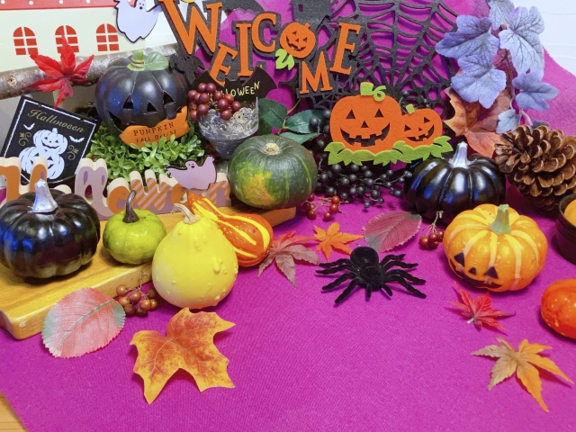 ハロウィン直前はモチーフでイベント感をプラス♡