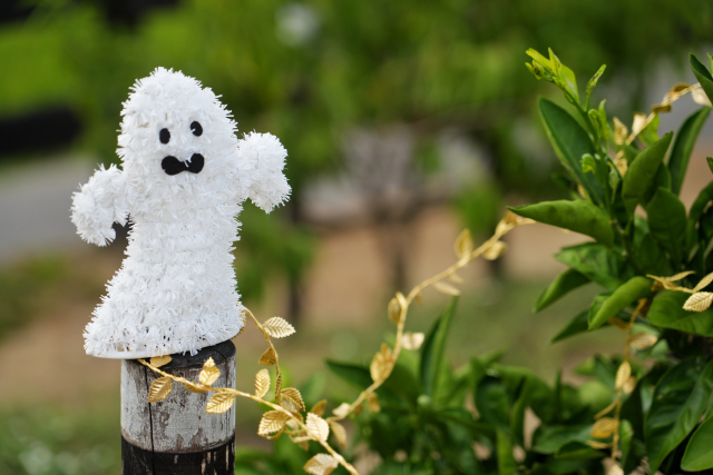 オバケやかぼちゃでハロウィンらしさを演出